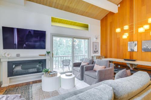 2 Mi to Kings Beach Lake Tahoe Gem with BBQ