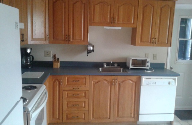 !/2 of ranch style all one level house with attached garage. Open concept .