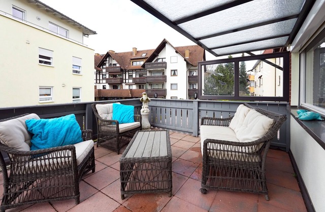 2-Zimmer-Apartment beste Innenstadtlage mit Terrasse & DreiWelten-Card