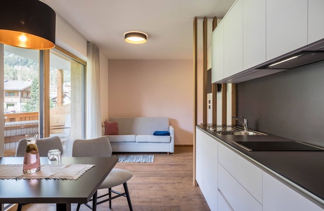 2-Zimmer-Ferienwohnung Col Toronn mit Bergblick