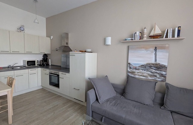 Gemütliche Ferienwohnung Die Remise Herold auf Usedom mit Terrasse