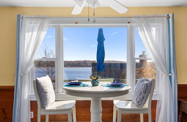 2025 Top Deck: Lovely Condo w/ Deck Overlooking Town Cove, Pet Friendly!