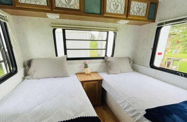 27’ cozy trailer in a serene campground with breathtaking south shore of PEI