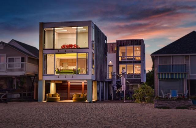 3-bdr-Anwesen am Strand in Old Colony Beach, Old Lyme mit WIFI