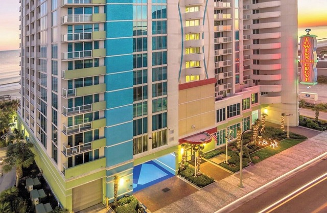2BD/2BTH Towers on the Grove Myrtle Beach Condo in Oceanfront Resort!