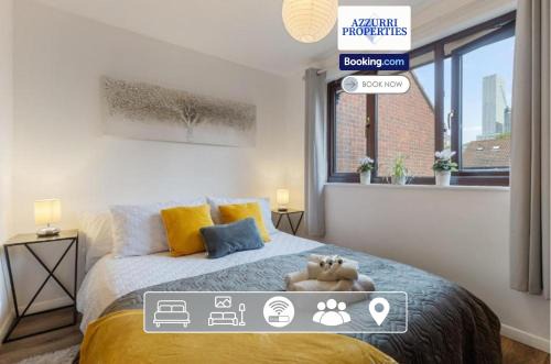 2BR Flat By Azzurri Properties Short Lets & Serviced Accommodation Canary Wharf With Open Garden, Free Parking & Short Stays