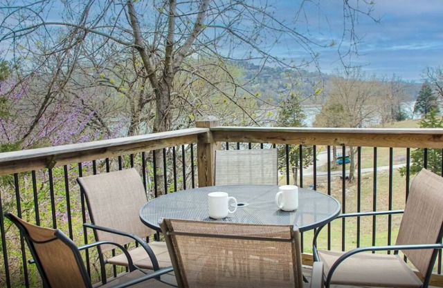 2BR Waterfront Duplex Cabin w/ Pool + Swim & Boat dock