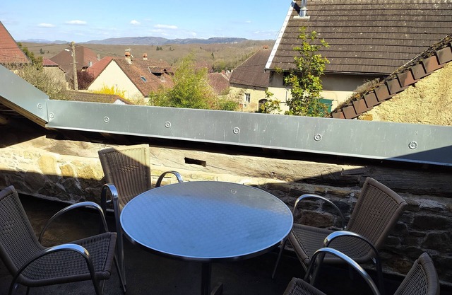 Large apartment with terrace in 18th century winegrower's house