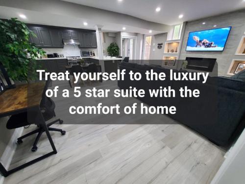 3 bdrm 3 full bath Brampton Toronto, Sleeps 16