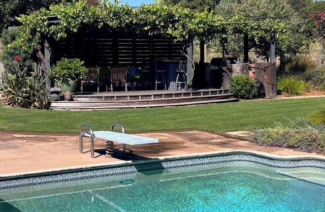3 bedroom, 2 bath, pool, new hot tub, outdoor kitchen, bar and lounge, fire pit