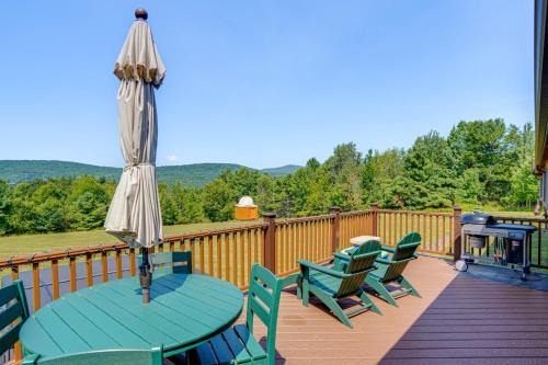 3 Mi to Windham Mountain Private Hilltop Retreat