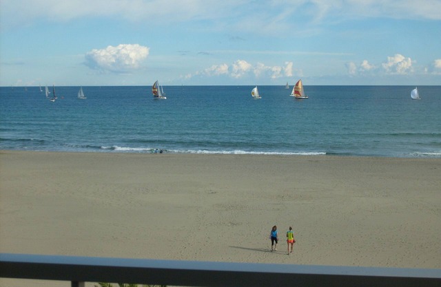 3-Zimmerwohnung mit Meerblick 4 bis 6 Personen 2 Schlafzimmer Sehr angenehmer Parkplatz