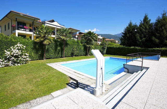 3-Zimmer-Wohnung in einer Residenz mit Pool direkt am Sandstrand