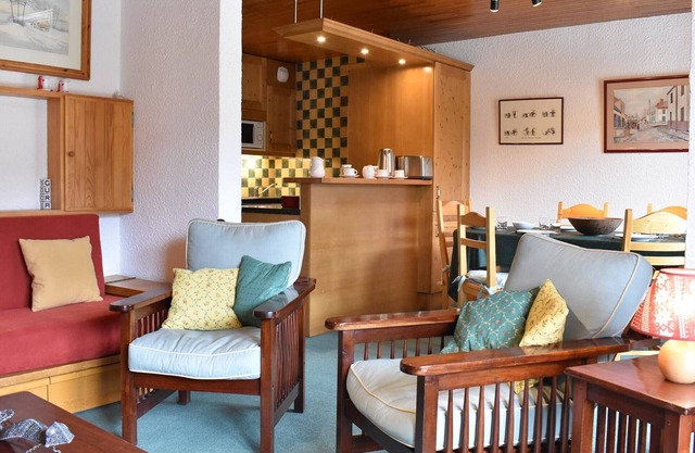 3-Zimmer-Wohnung mit Balkon und WIFI, 150m von Pisten, 6 Personen - Méribel