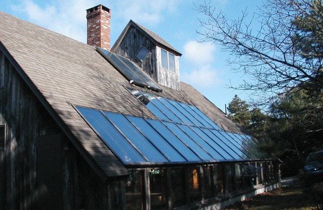 3-stöckiges passives Solarhaus mit Whirlpool