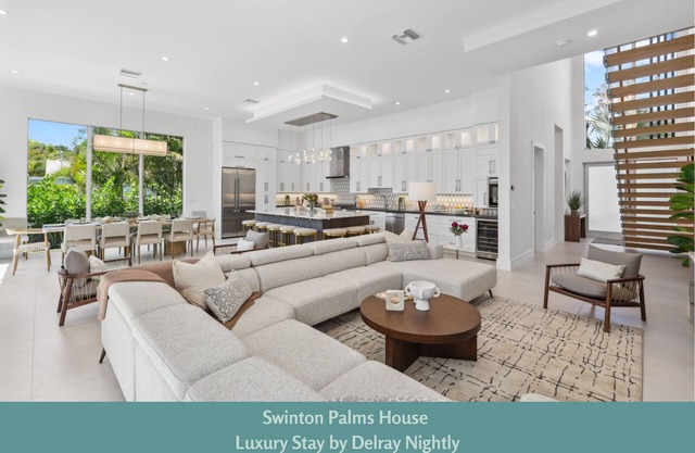 337 New Luxe Modern Villa + Private Guest House | Walk to the Ave & Beach!