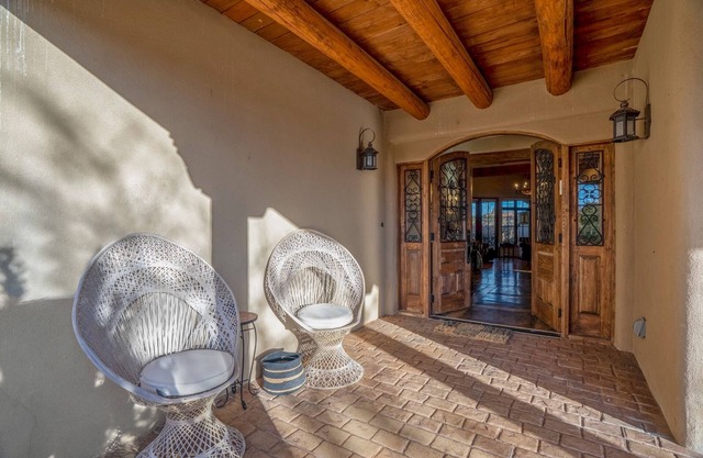 360 Degree Mountain Views in Las Campanas Santa Fe Style Luxury Home