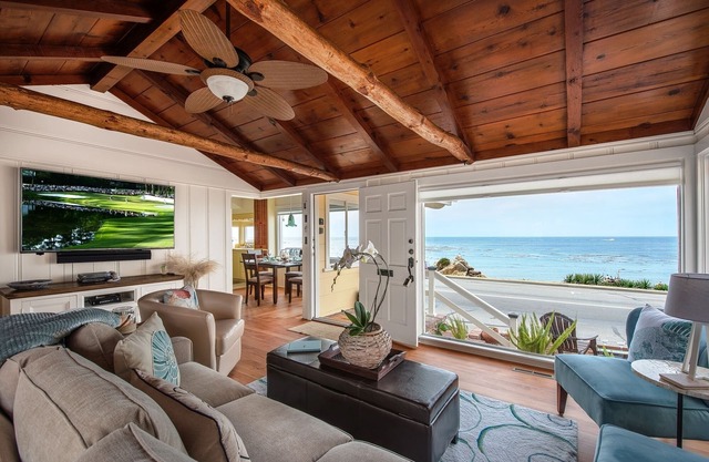 3705 Oceanview Serenity ~ Oceanfront, Beobachten Sie Wale und Seeotter!