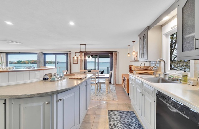 38 West Lakeshore Drive. Located on Lake Champlain w/private beach.