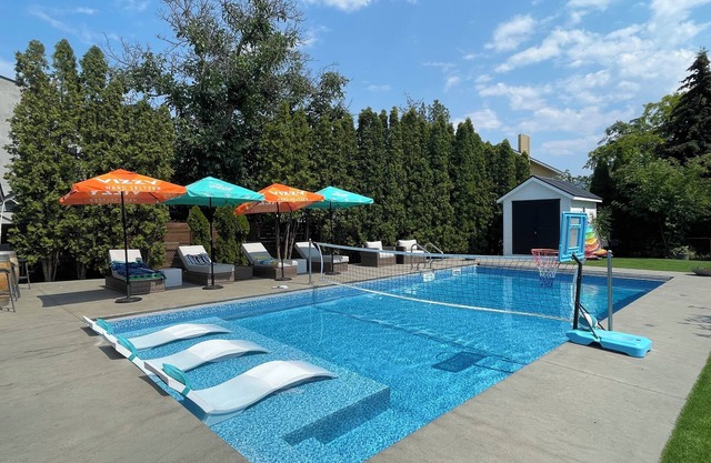 LOWER MISSION family home with POOL across from SANDY BEACH