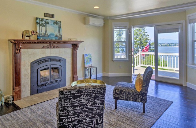NEW! 4,200 Sq Ft Beachfront Port Orchard Retreat!