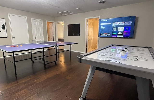 4 bed near JW Marriott Air hockey Ping pong tables