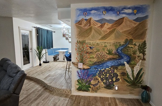 4-Bed Pet-Friendly Home near Balloon Fiesta Park w/Hot Tub; Mini Golf; Fire-Pit!