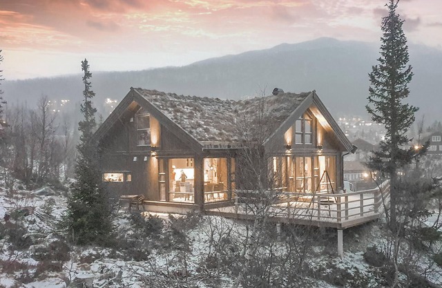 Schönes Haus in Rjukan mit Küche