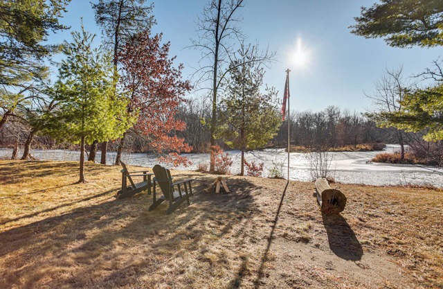 4 Mi to Main Street: Riverfront Minnesota Cabin