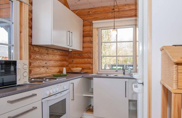 Ferienhaus mit Ausblick in Hovborg mit überdachter Terrasse