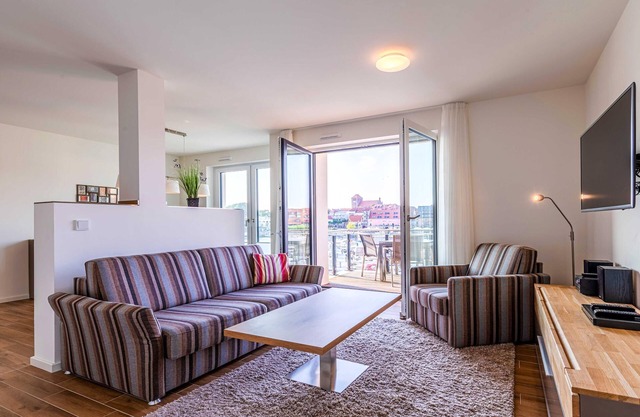 4- Sterne Ferienwohnung Sieglinde in der Hafenresidenz.