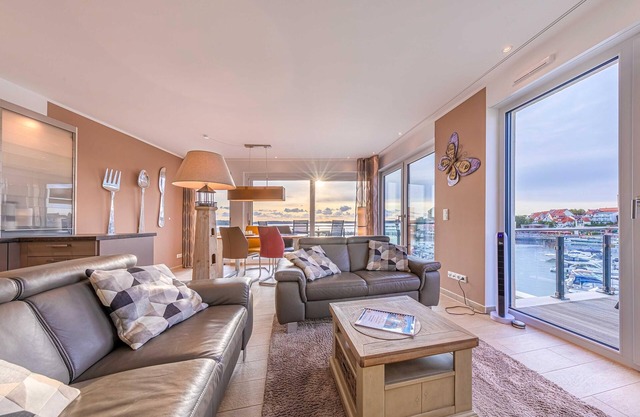 4-Sterne-Ferienwohnung Garzini mit Blick auf die Müritz