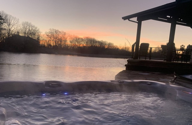Relax in the hot tub!