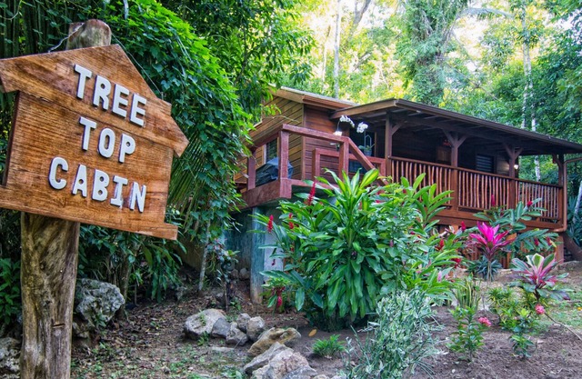 $ 49 - $ 74 pro Nacht! Belize Ferienhaus mit einem Schlafzimmer im Regenwald
