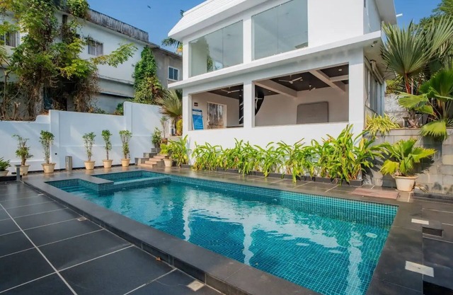 Lavender Stays 4BHK Apartment with Private Pool