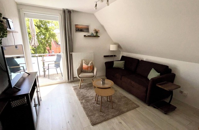 Apartement mit kleinem Südbalkon, 100m zum Meer
