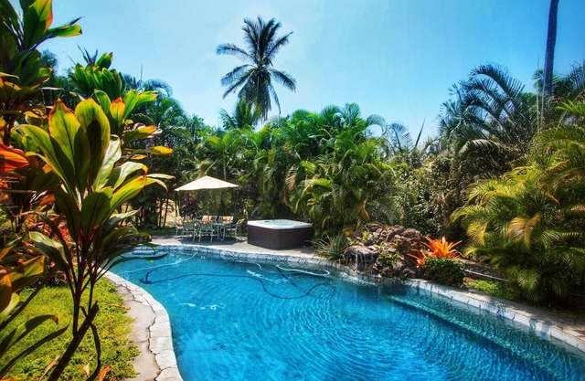 5-Star beautiful ocean view 5 minutes to beaches, quiet, private pool/spa/AC!