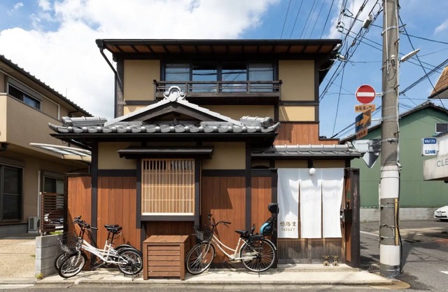 Reine japanische Art Kyoto Machiya in Kyoto.7 Minuten zu Fuß zum Kaiserpalast von Kyoto.