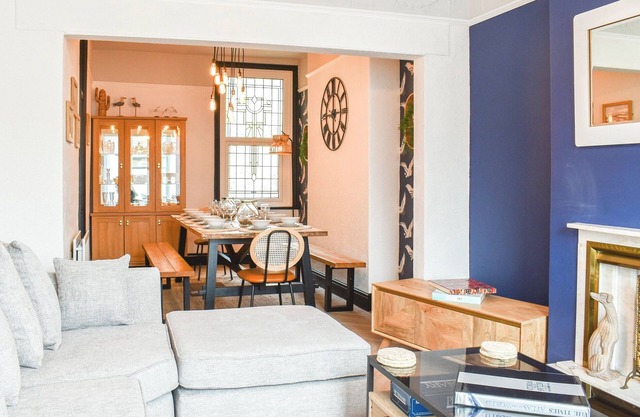 This large Victorian terraced house is typical of the popular seaside town of Morecambe.