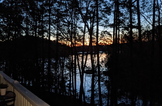 6 Bedrooms and 3 docks on a Lake Hartwell cove, 3 miles from Clemson by water.