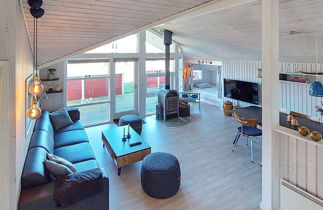 Gemütliches Ferienhaus in Hemmet mit Whirlpool