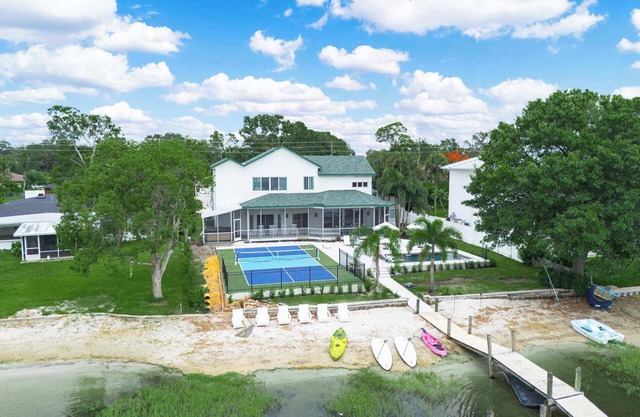 6BR Lakefront Home w/Pool, Pickleball, & More!