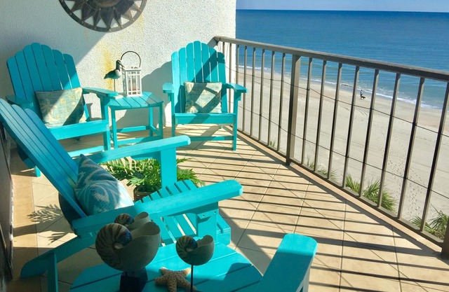 PERFEKT für wählerische Leute! Fabelhafte OCEANFRONT! Schritte zum Strand! 6. Stock Schönheit!