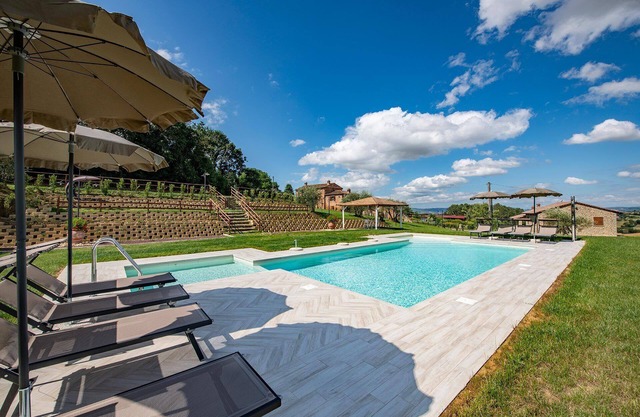 Authentisches toskanisches Ferienhaus mit wunderschönem privatem Pool und eindrucksvollem Panorama