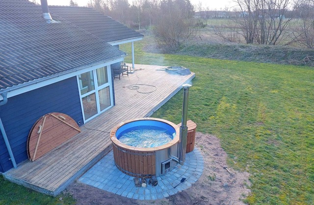 Modernes Ferienhaus in Jütland mit Terrasse