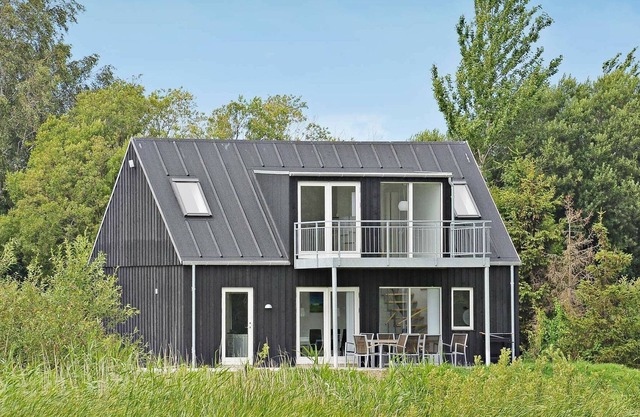 Modernes Ferienhaus in Syddanmark mit Terrasse