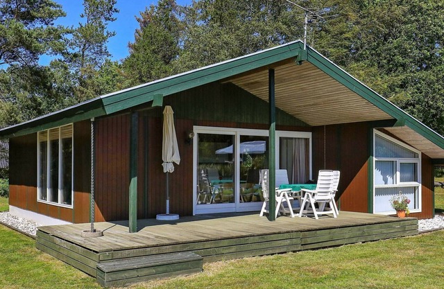 Schönes Ferienhaus am Meer in Skals mit überdachter Terrasse