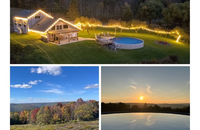90-Acre Catskills Farmhouse Retreat with Pool/Pond/Sportscourt