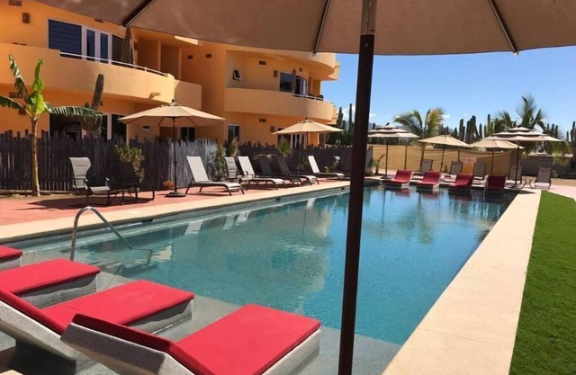 9A Poolside Private Patio Cerritos Beach Condo