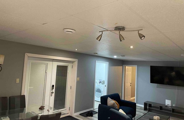 A beautiful 2bedroom in-law suite with separate entrance and complete privacy.